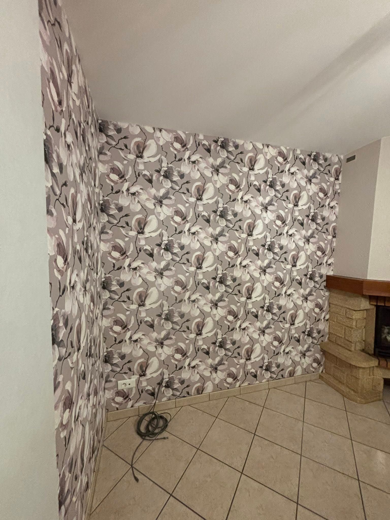 Arche en placo et finitions de peinture