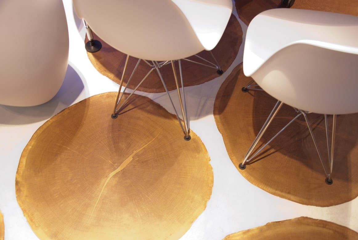Plateau de bureaux avec sol Microtopping® — Allianz, Prague (© Ideal Work®)